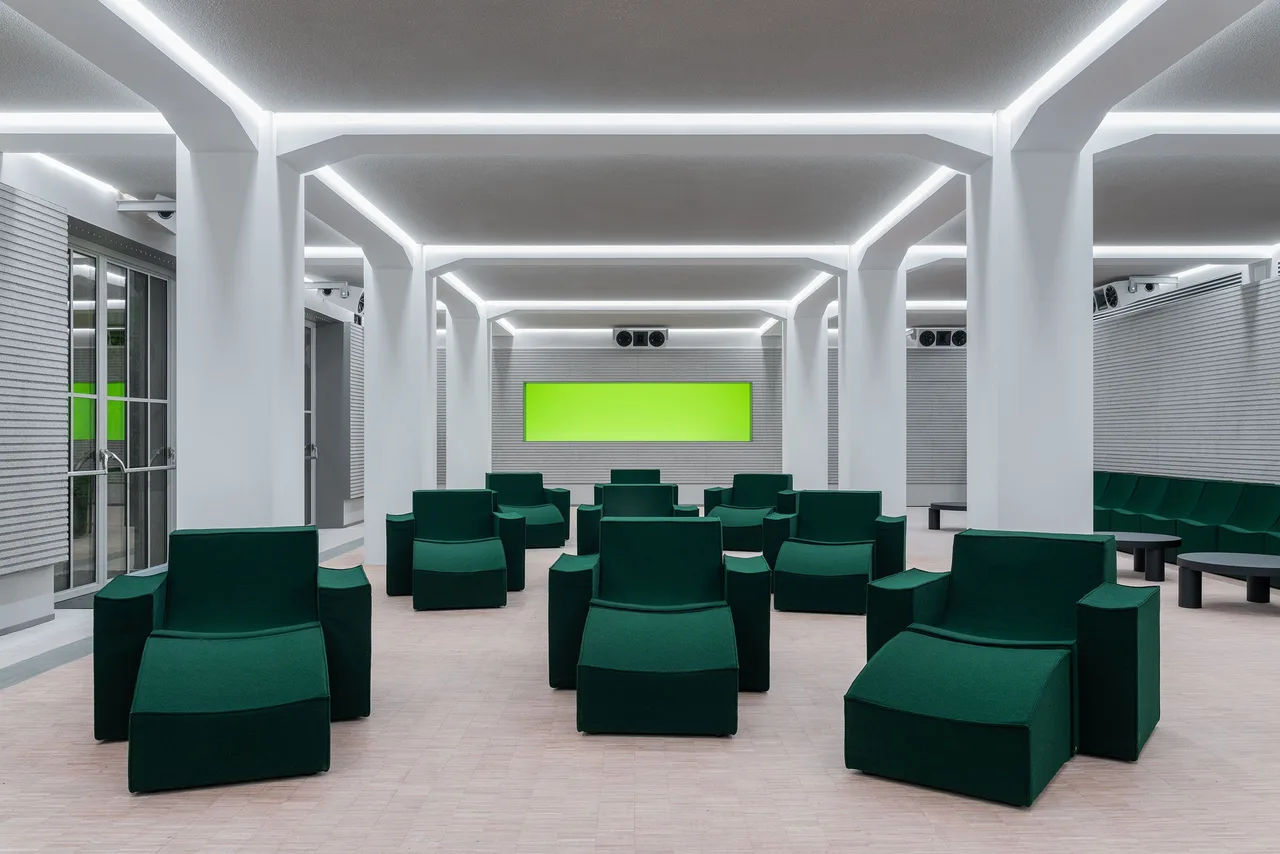 khong gian duong dai nghe thuat triennale milano Piano Parco am thanh