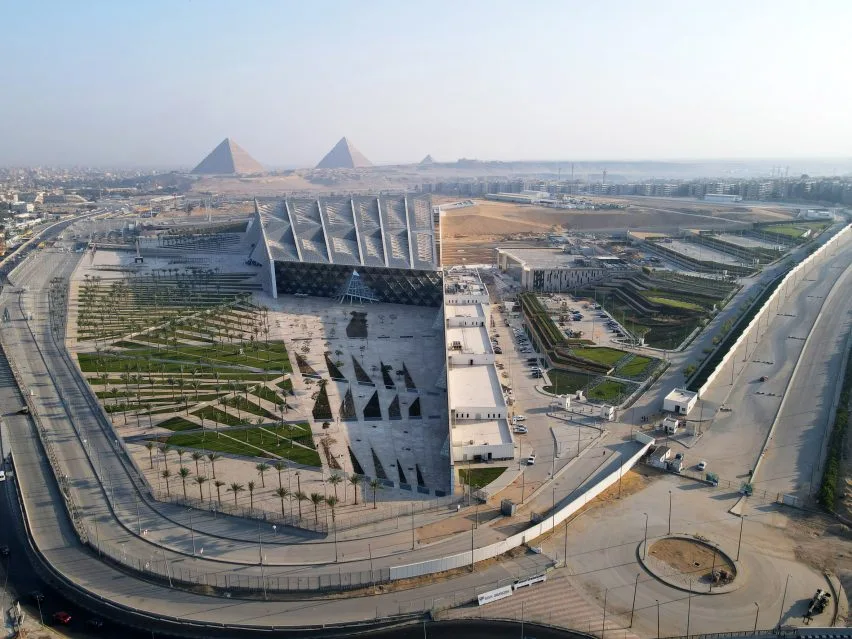 bao tang ai cap grand egyptian kim tu thap kien truc