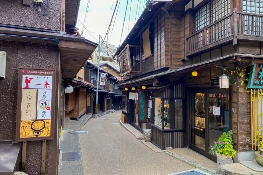 hot stream Arima Onsen nhat ban