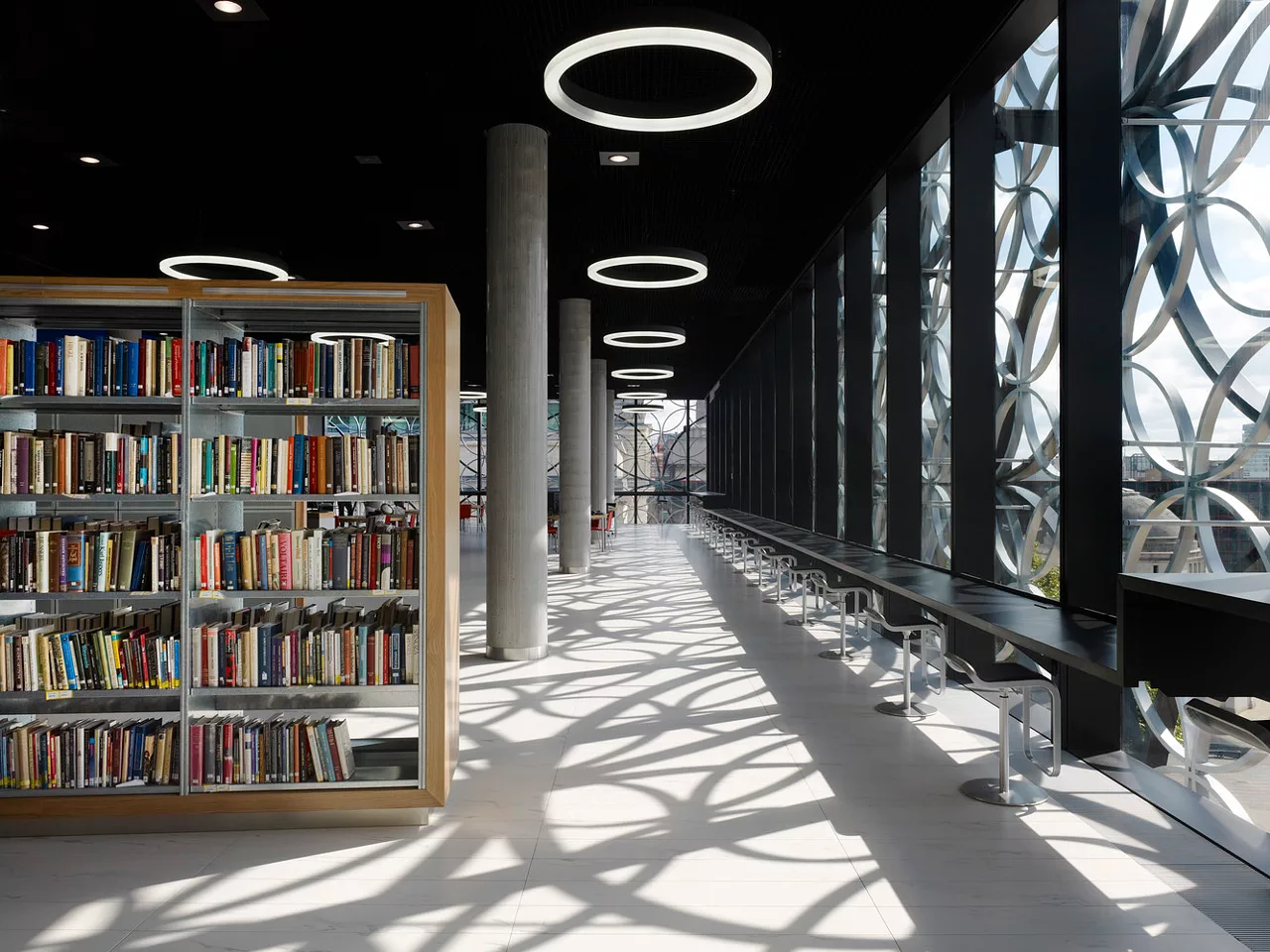 kien truc Library of Birmingham UK