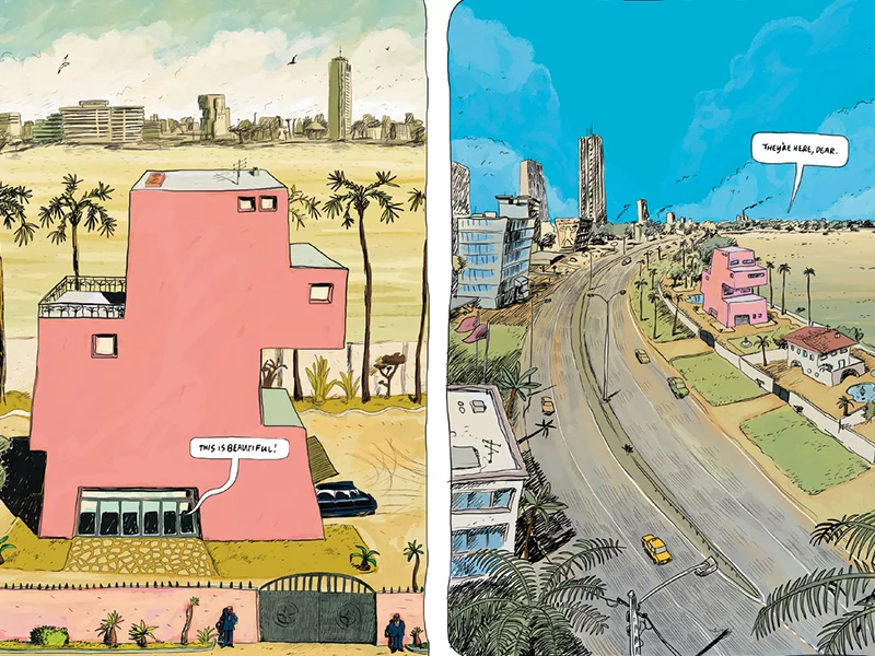 Graphic novel: Berlin & Aya - Lời tự sự qua kiến trúc
