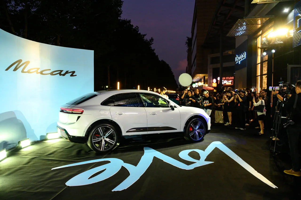 porsche macan elle design show 2025 tham do