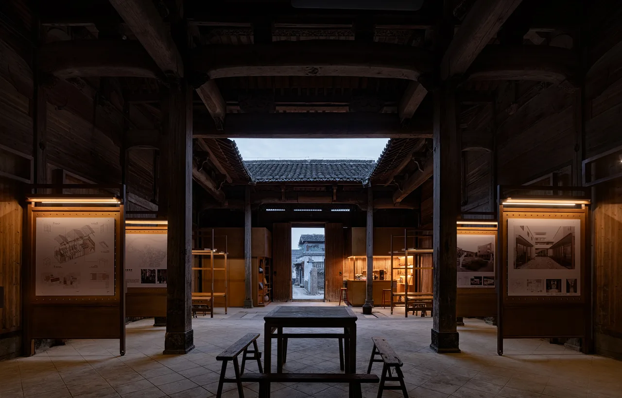 Nanping Huangshan China Atelier Guo Cheng Family Ancestral Hall village cinema