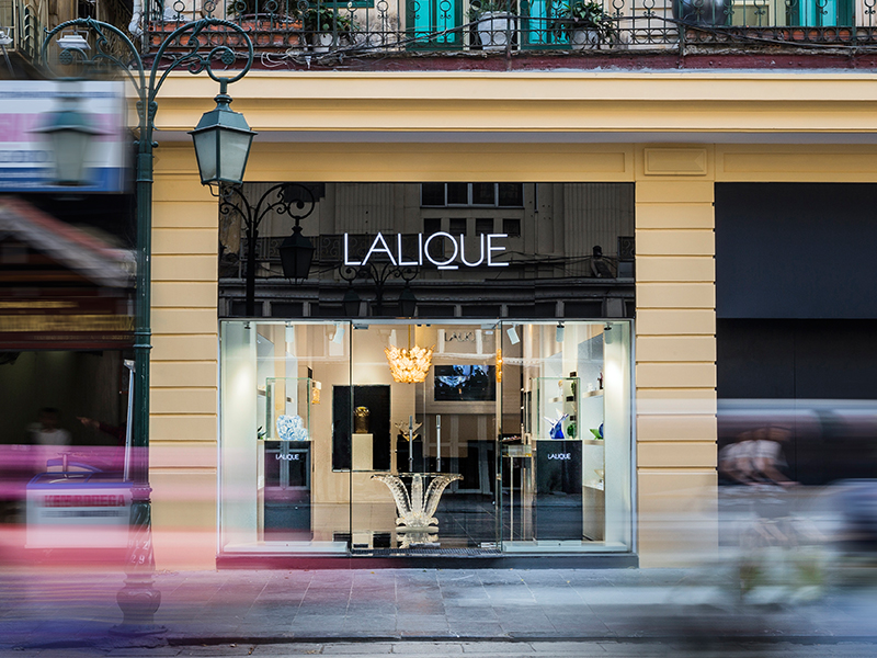 Thương hiệu pha lê LALIQUE ra mắt showroom tại Hà Nội
