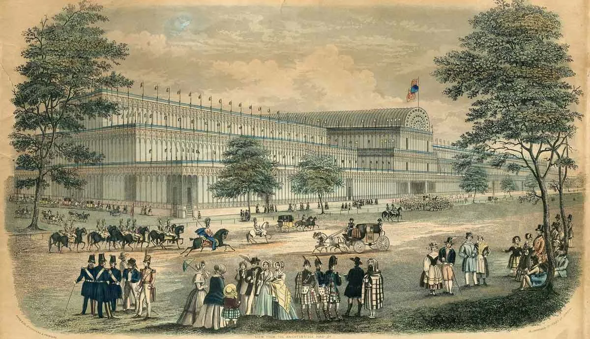 Crystal Palace Joseph Paxton expo cong trinh kien truc