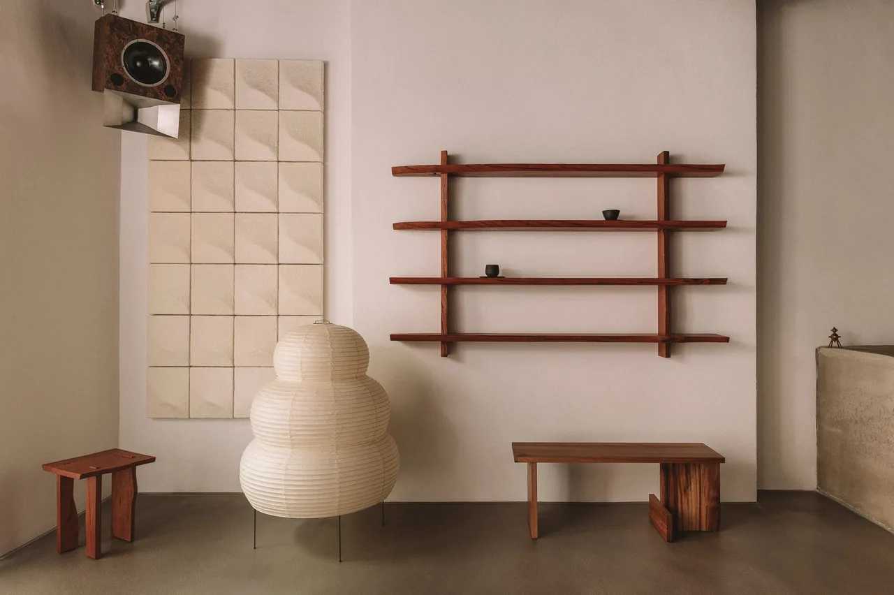 quan cafe nhac trader hifi mid century modern noi that trai nghiem
