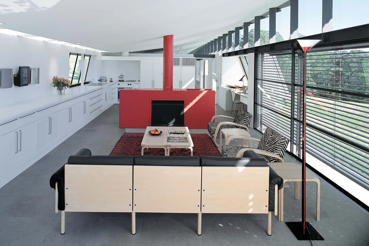 Glenn Murcutt walsh house new south wales nha o kien truc noi that