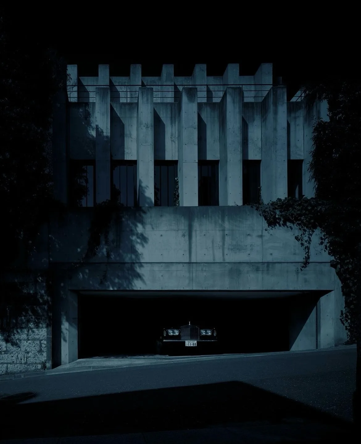 Guido Mocafico nha yohji yamamoto brutalism kien truc