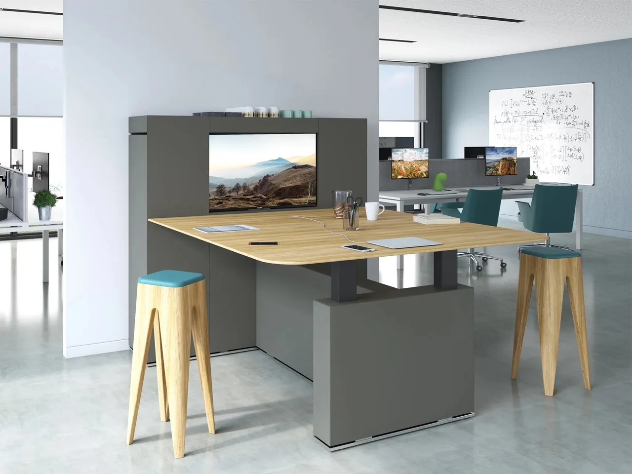 Isola Ergonomic Estel Group van phong ban cong thai hoc