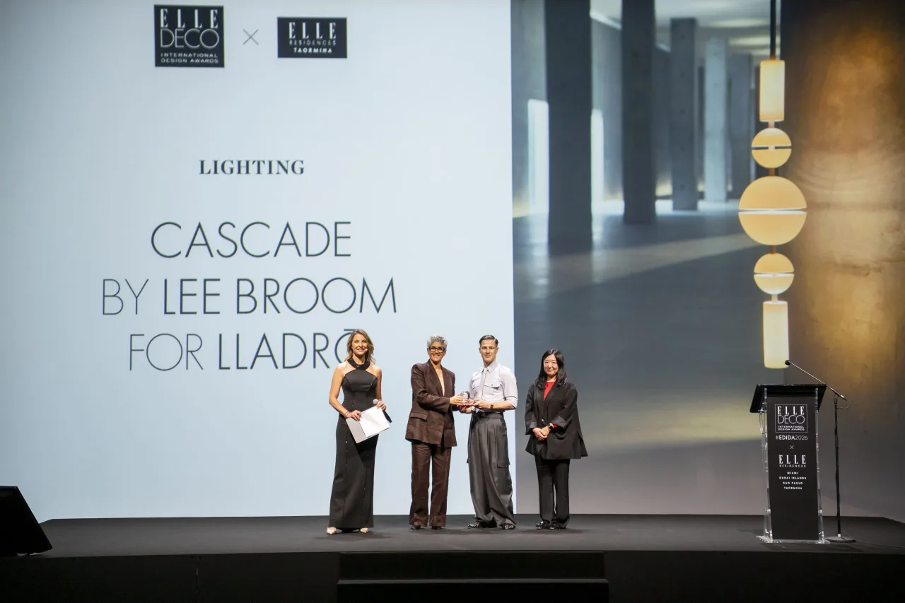 EDIDA 2026 ELLE DECO International Design Awards Lighting Cascade Lee Broom Lladró