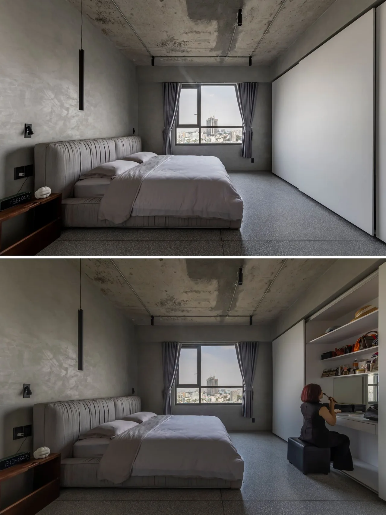 noi that duong dai can ho std consultant design phong ngu ban trang diem gold view