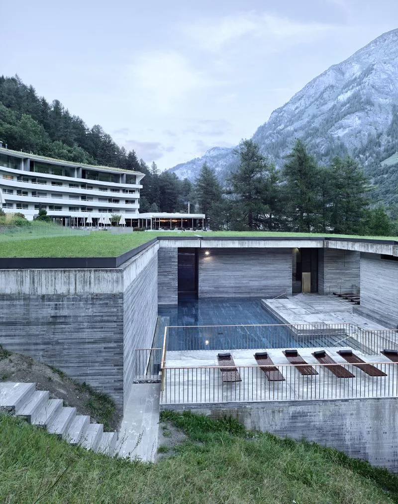 Therme Vals Peter Zumthor pool