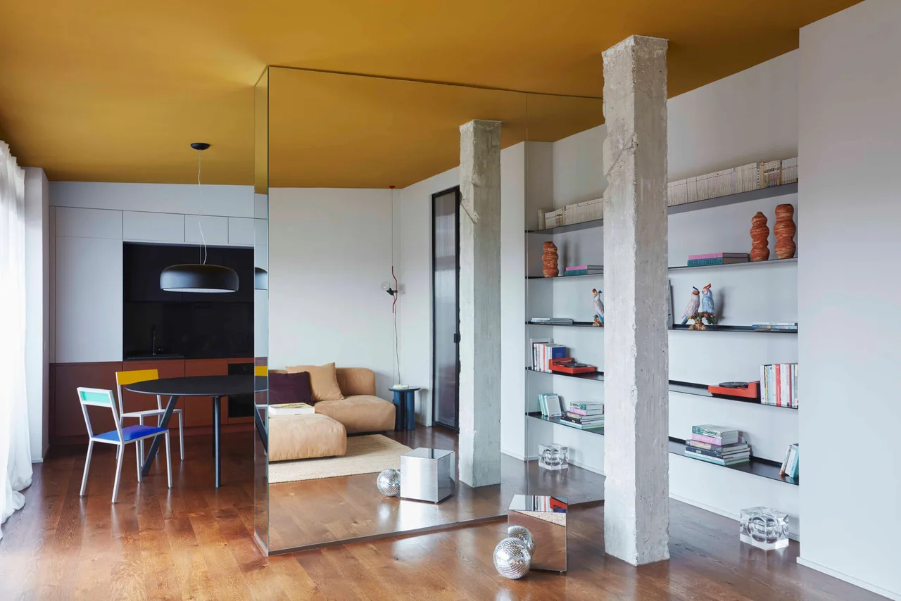 be mat phan chieu trong khong gian noi that mirror interior ideas