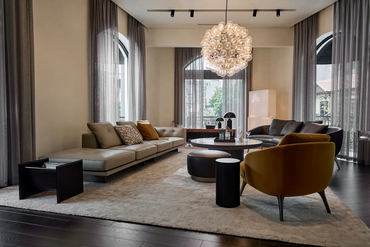 minotti showroom monobrand hanoi noi that cua hang