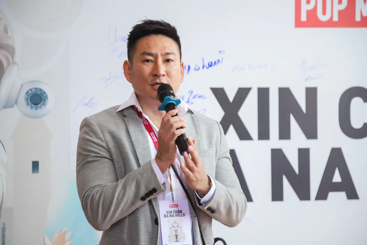 jeremy lee pop mart khai truong ba na hills