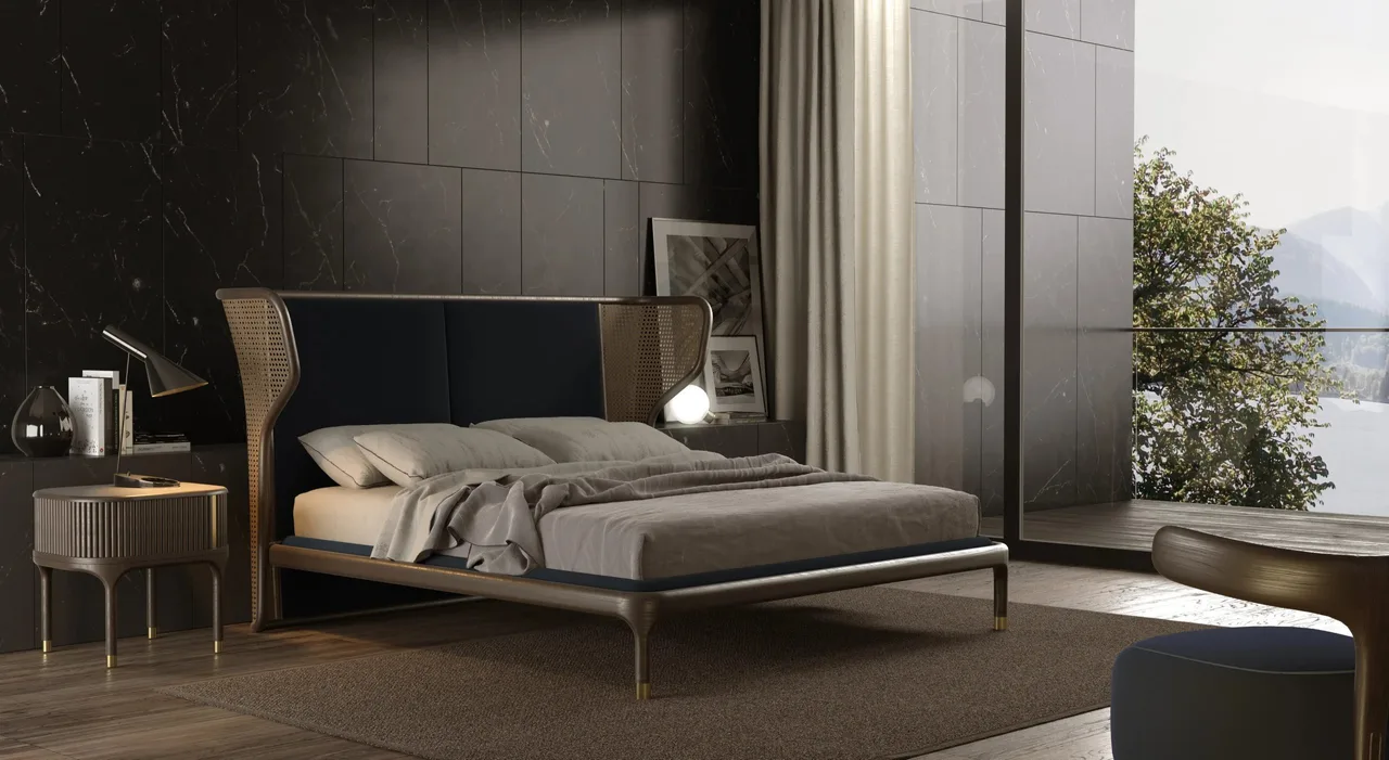 giuong go wood bed Joyce Morelato Libero Rutilo