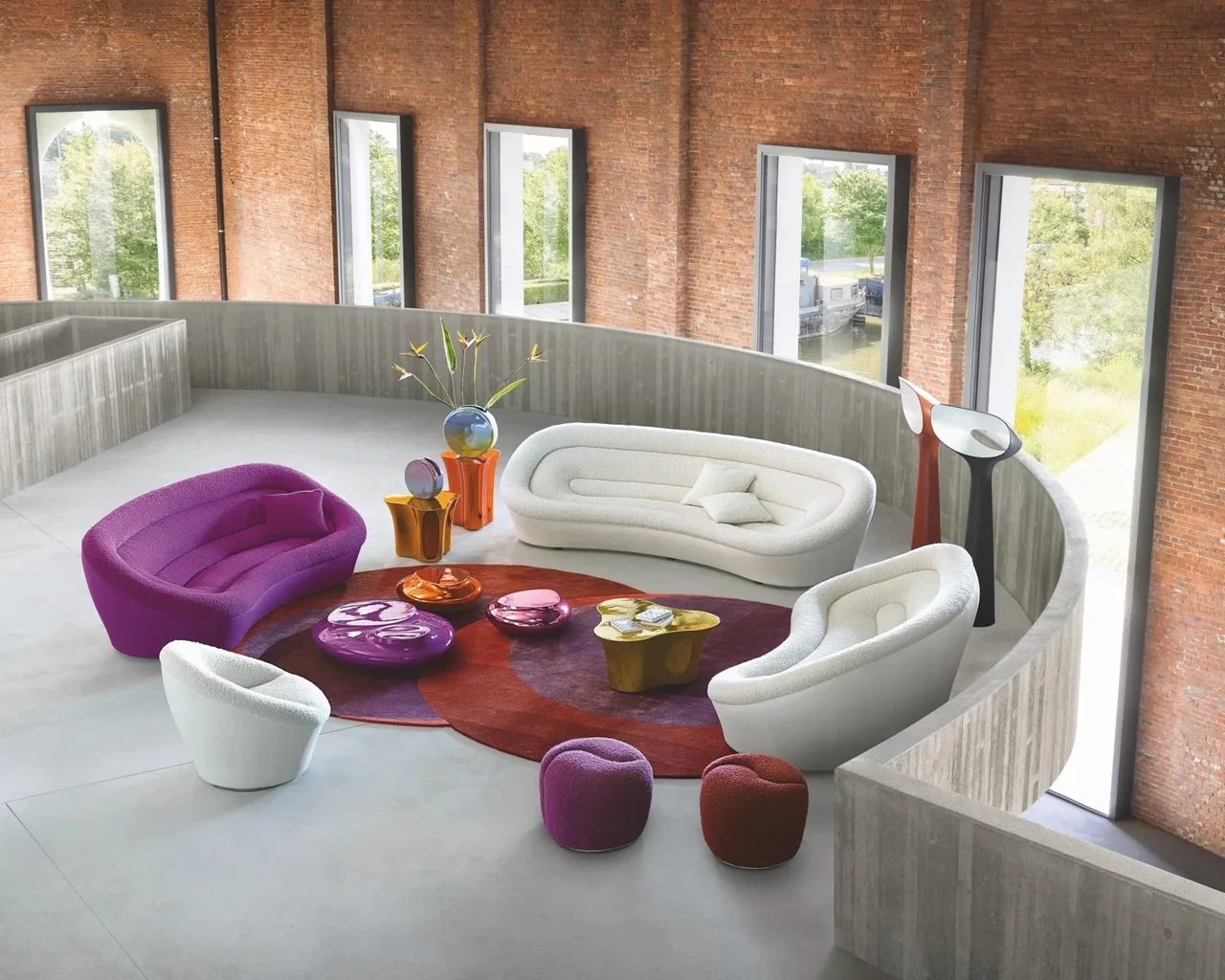 sofa phong khach Love Sacha Lakic Roche Bobois