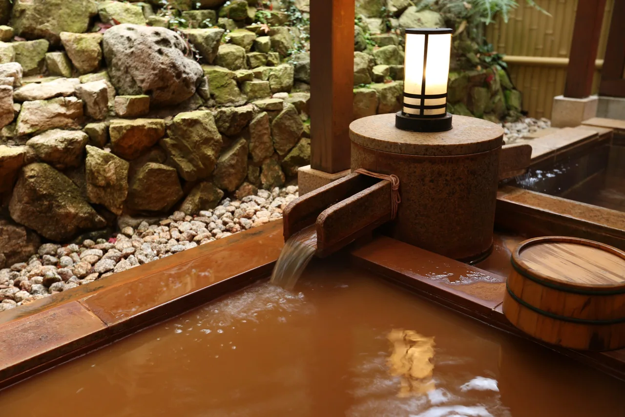 hot stream Arima Onsen nhat ban