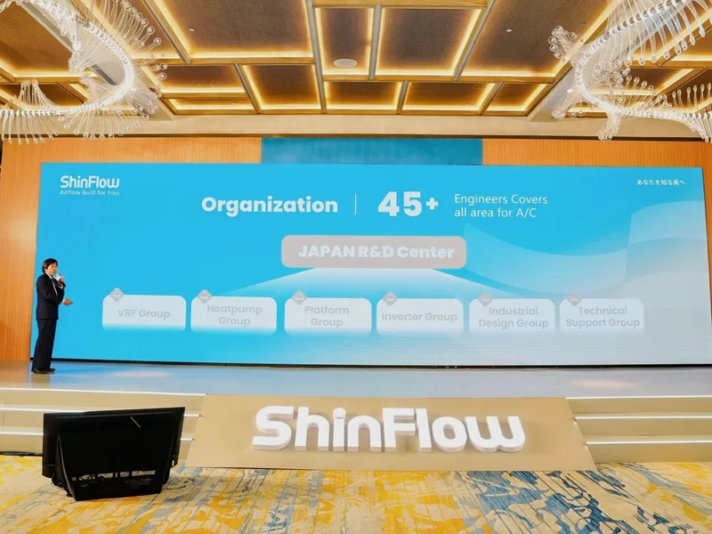 ShinFlow ra mắt thị trường Đông Nam Á với dòng điều hòa tích hợp AI