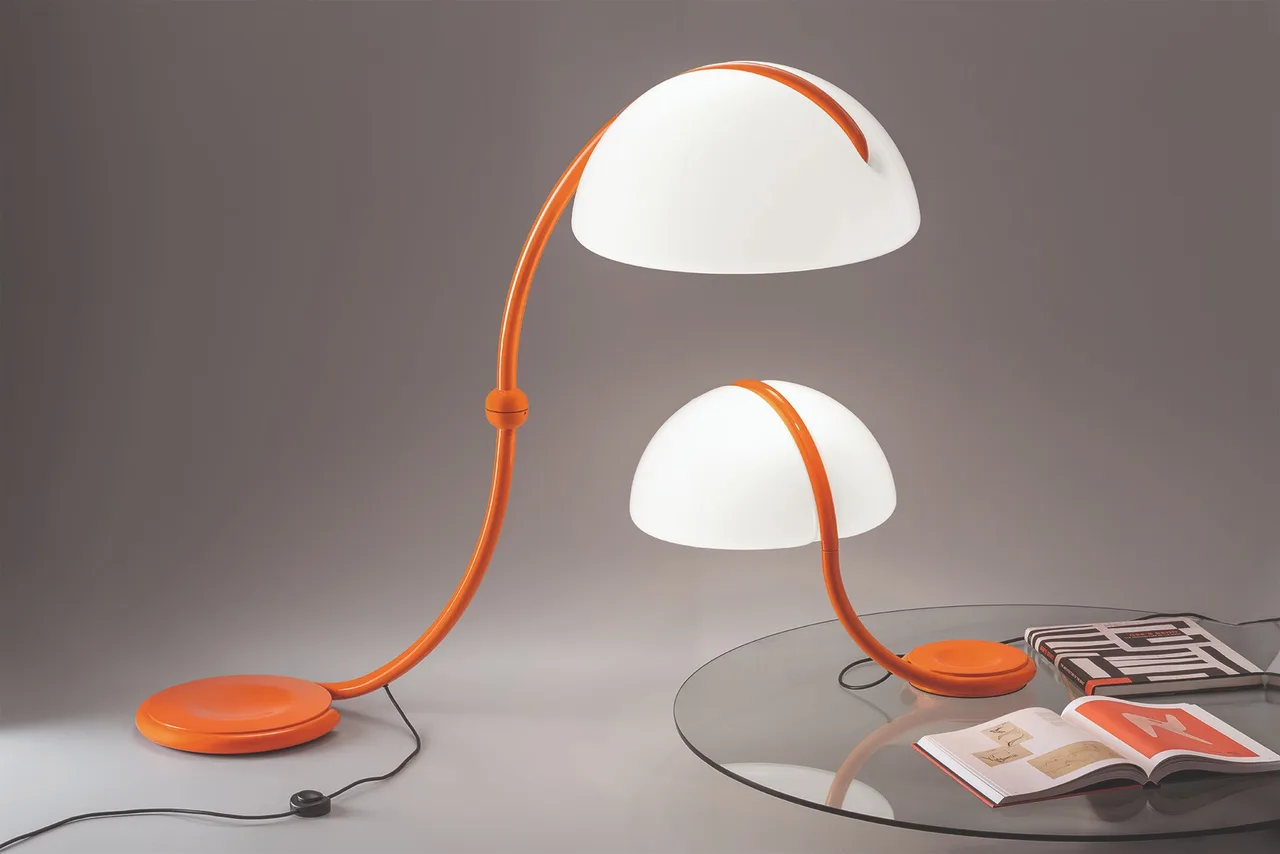 thiet ke den Martinelli Luce serpente