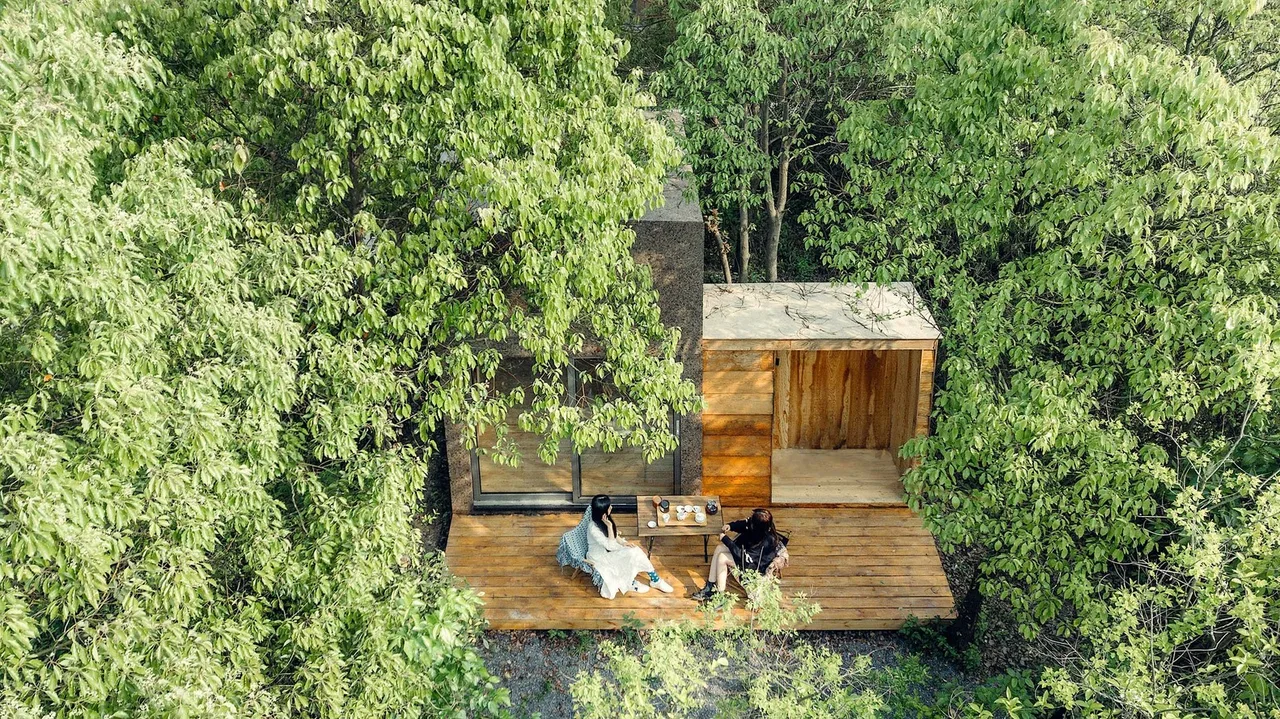 cabin gỗ 3