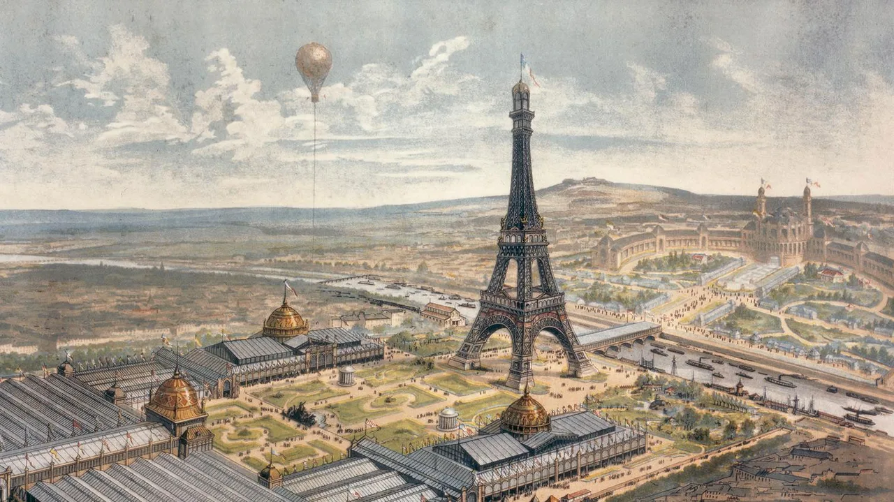 thap eiffel tower paris kien truc expo