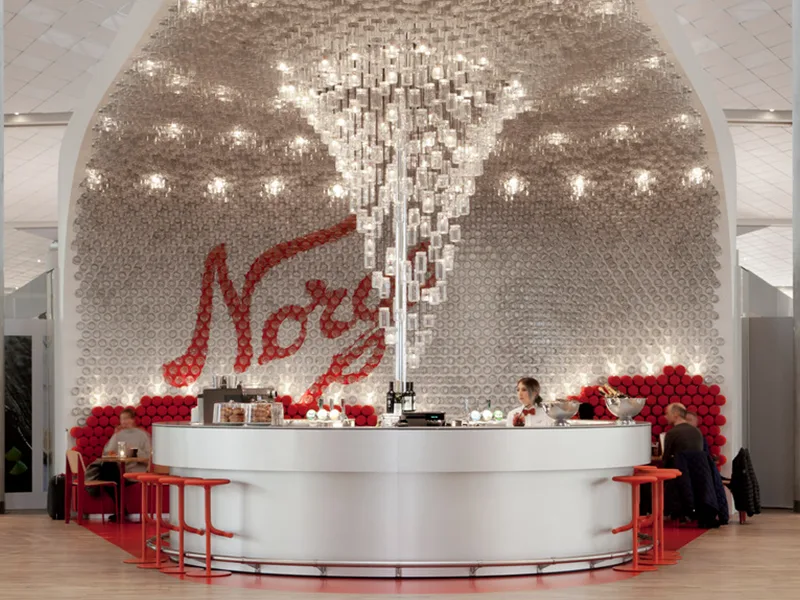 Quầy bar Norgesglasset - Khối thủy tinh độc đáo của Na Uy