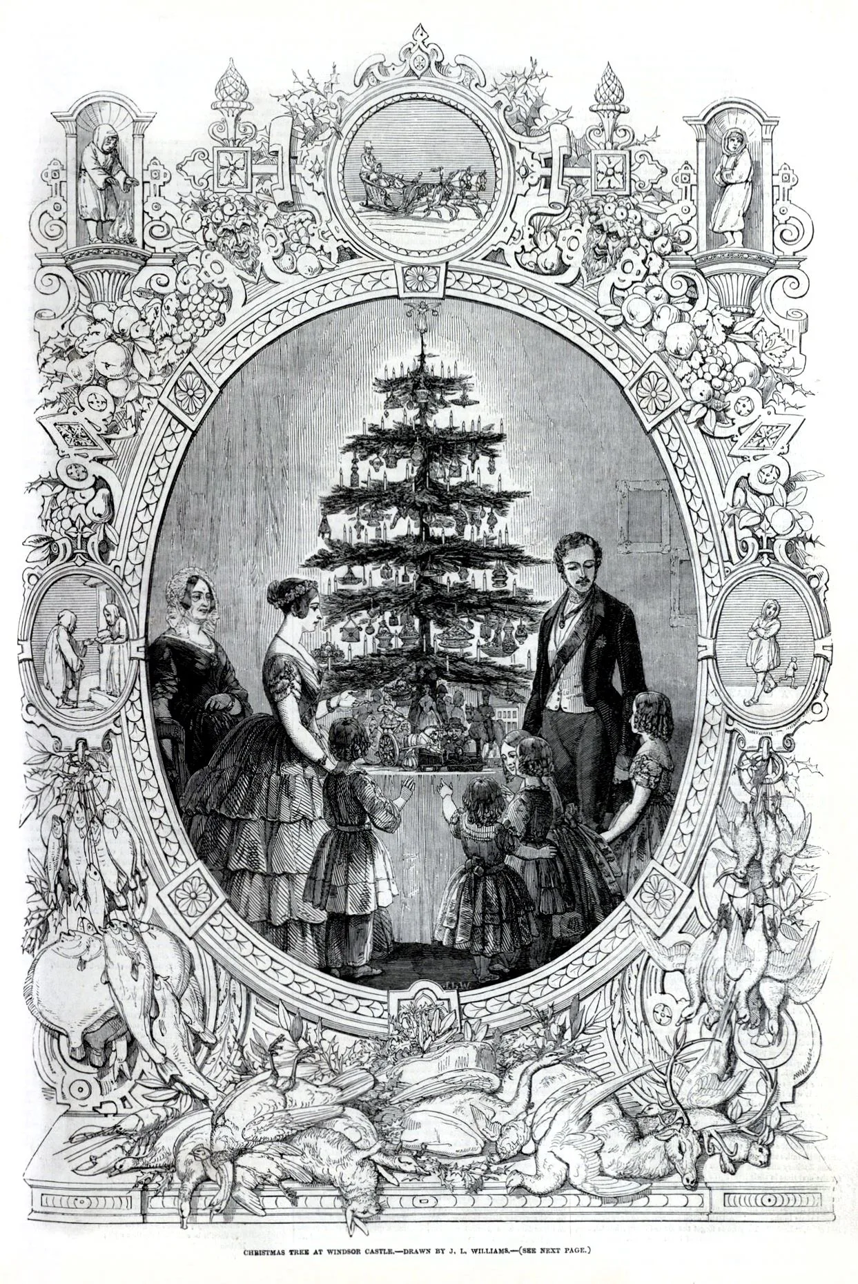 tranh giang sinh victoria albert