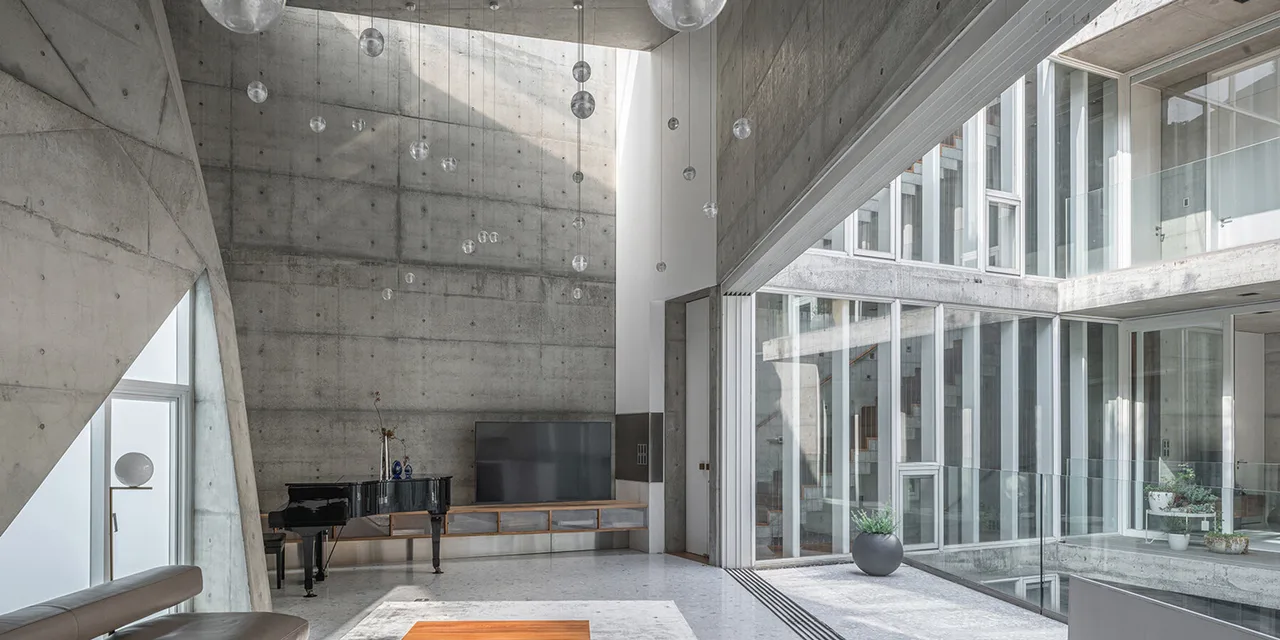 Vườn Zen Star House Taiwan trong phòng