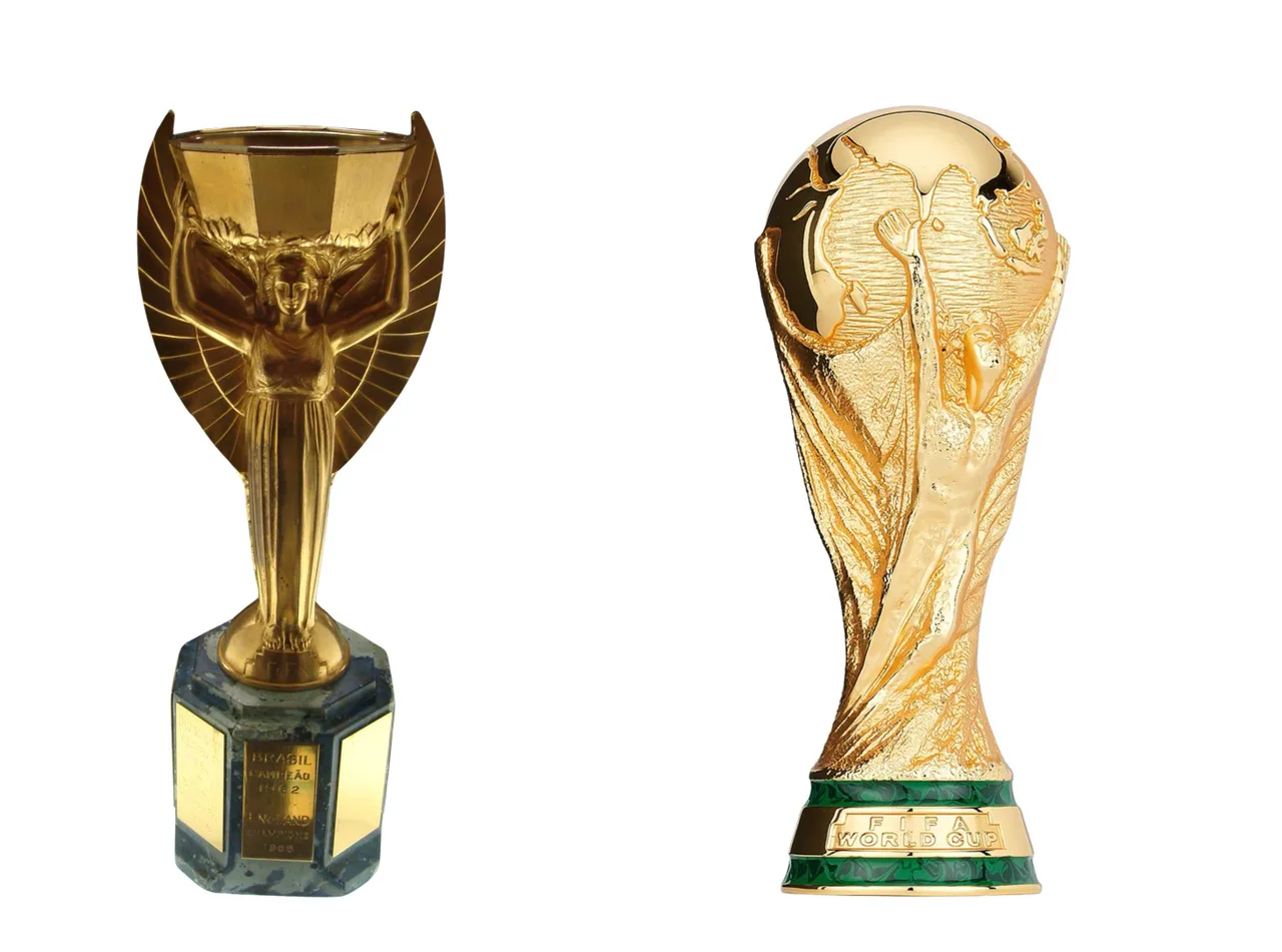 world cup logo visual identity poster trophy FIFA