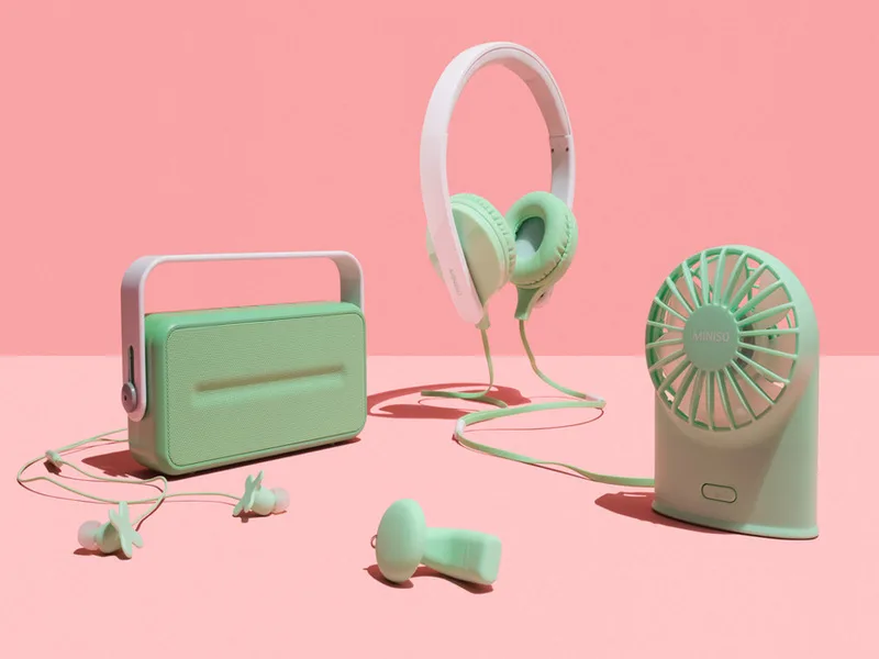 Bộ sưu tập thiết bị công nghệ tươi tắn sắc hè từ MINISO