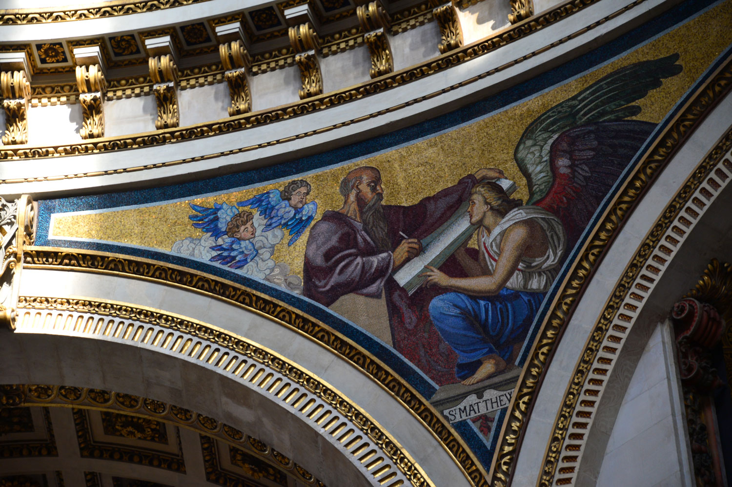 Vòm trần ở nhà thờ St.Paul 5