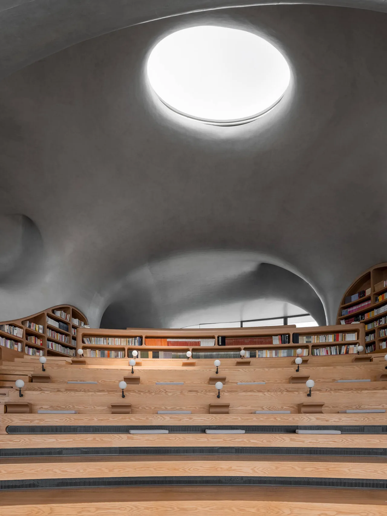 library china kien truc Cloud Cave Library