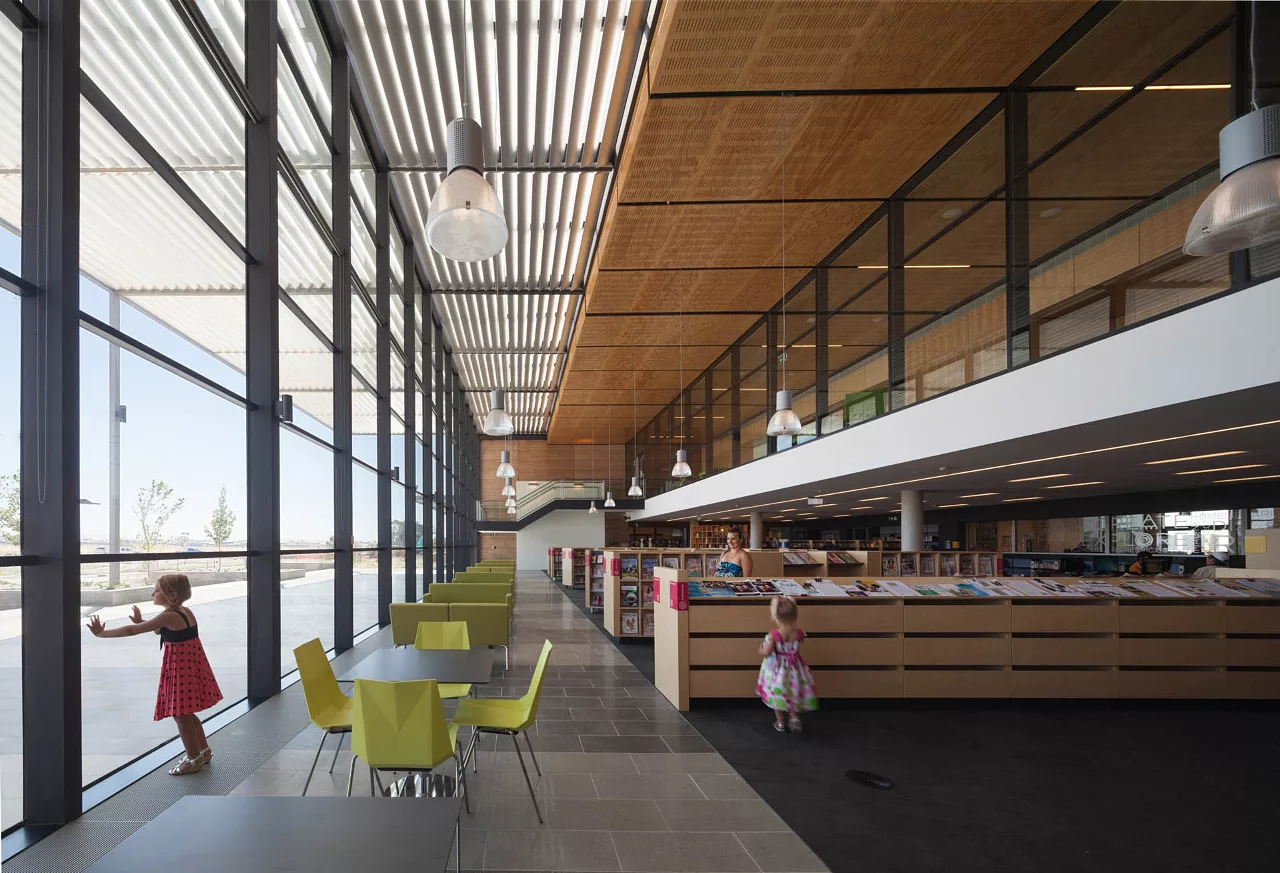 library Craigieburn australia kien truc