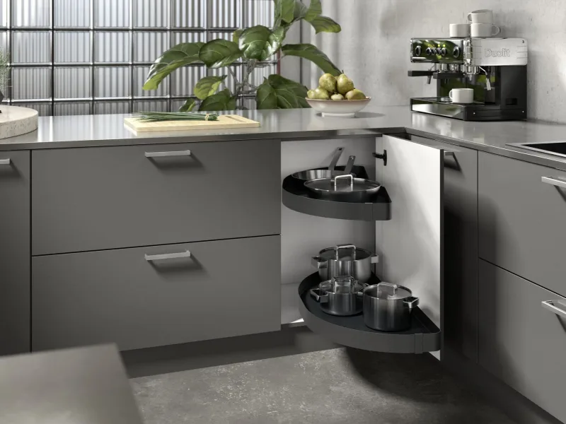 Giải pháp lưu trữ thông minh cho căn bếp hiện đại đến từ Hettich