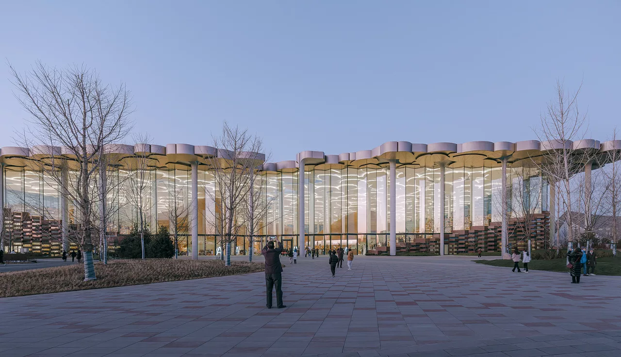 beijing library bac kinh kien truc trung quoc