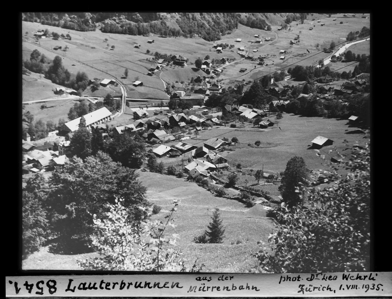 Alps Bernese thung lung Lauterbrunnen Bernese Oberland Switzerland Swiss