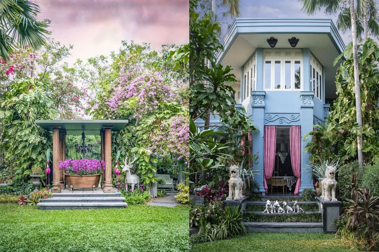 bill bensley nha vuon bangkok tropical nhiet doi maximalism