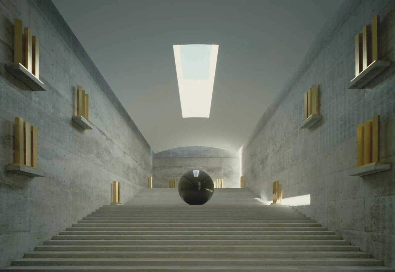 chichu bao tang nghe thuat tadao ando toi gian duong dai be tong