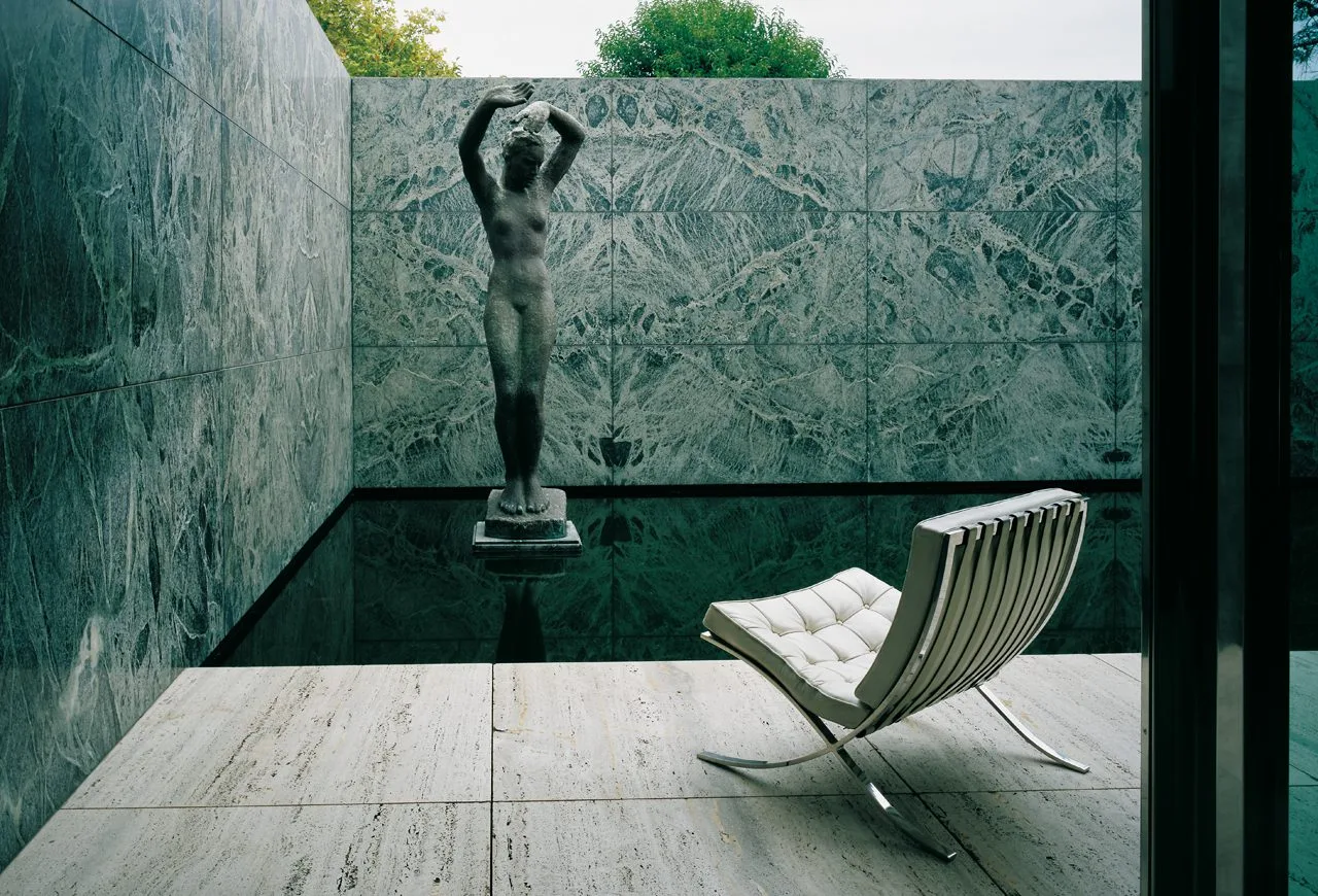 Barcelona Pavilion Ludwig Mies van der Rohe Lilly Reich expo 1929