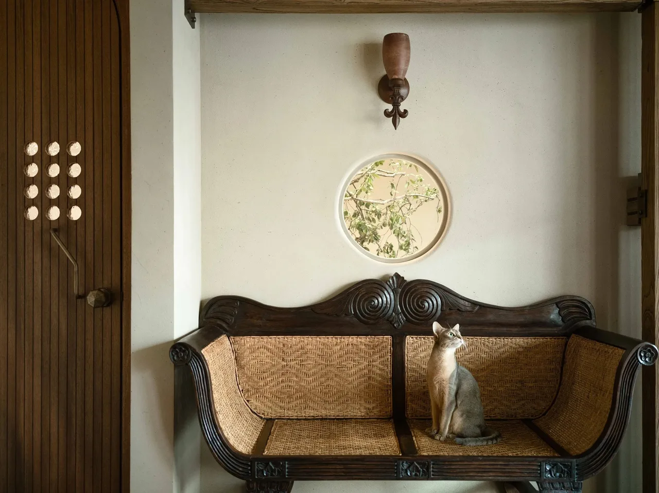 can ho duplex as wished Jade Simple Design noi that phong khach thong tang