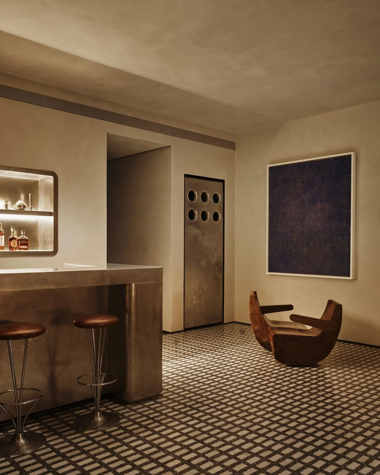 nha pho new york upper east side nghe thuat Nicolas Schuybroek quay bar