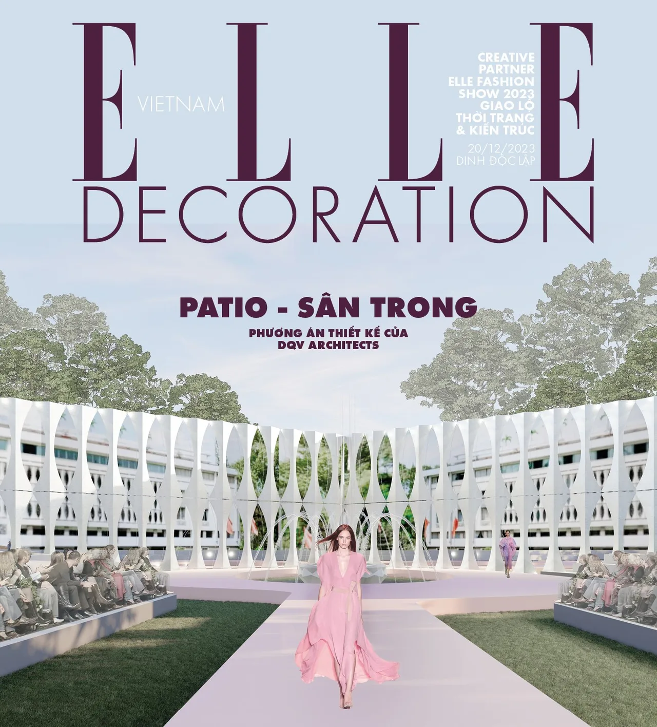 san dien elle fashion show 2023 dqv dinh doc lap