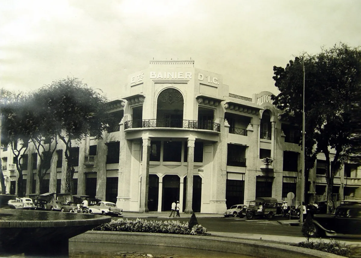 art deco di san kien truc viet nam REX Hotel Saigon 1959