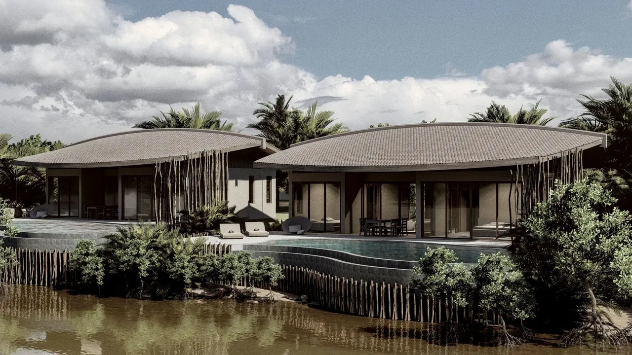 nghi duong villa ben song hoi an Namia River Retreat