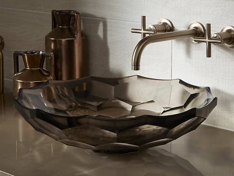 Khi lavabo trở thành tâm điểm nghệ thuật cho phòng tắm