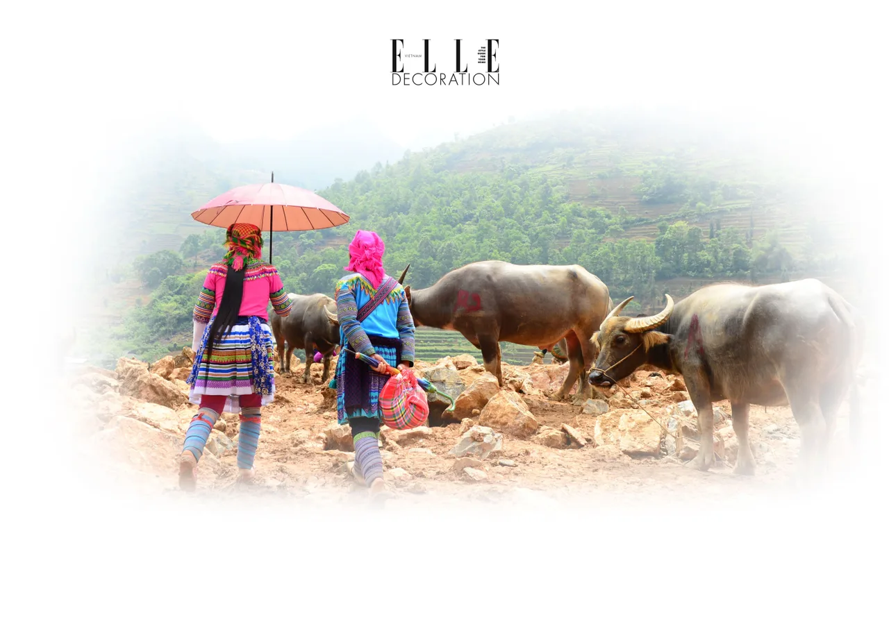 hoa van trang phuc truyen thong nguoi H’mong dan toc thieu so