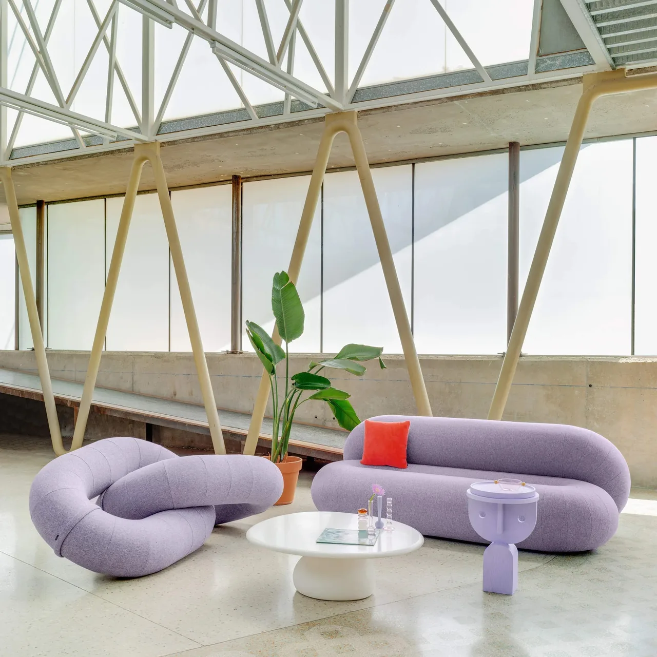 phong khach Link studio Raw Color Sancal