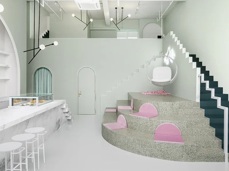Quán cà phê độc đáo tại Thành Đô lấy cảm hứng từ bộ phim The Grand Budapest Hotel