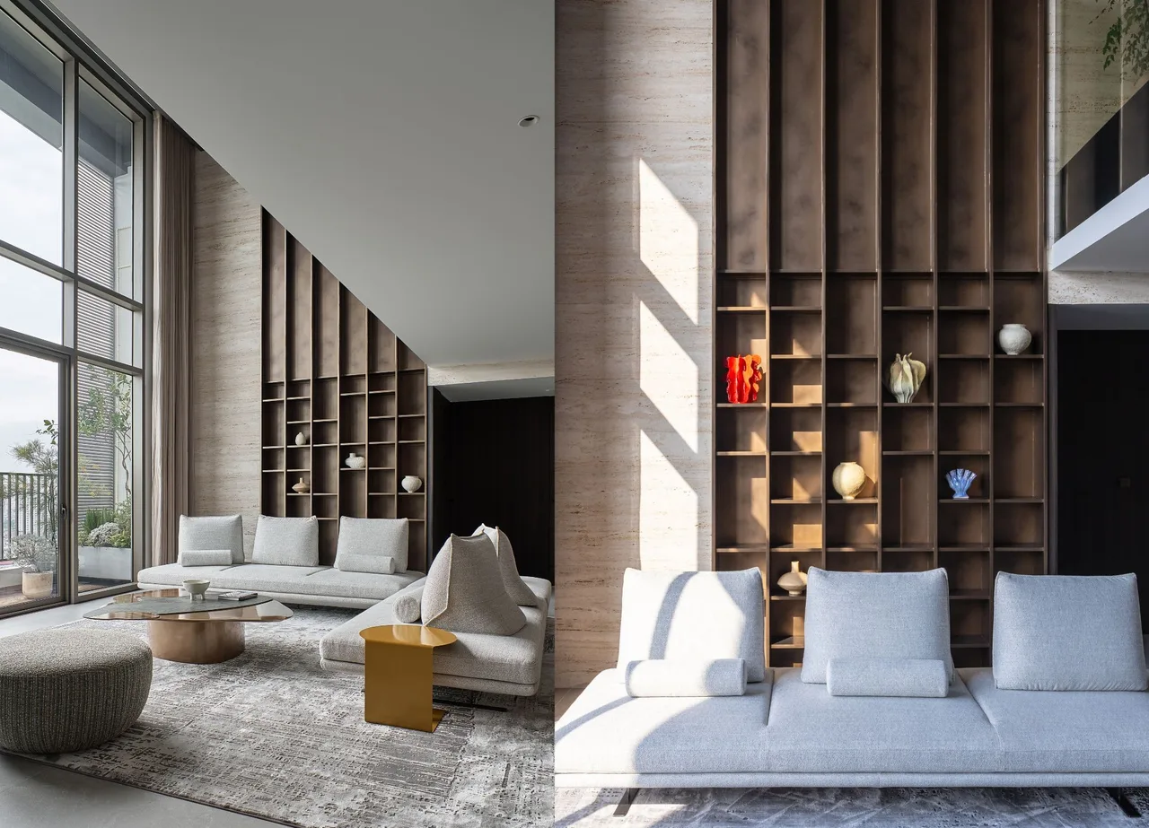 can ho penthouse cach am khai son duo idee architects